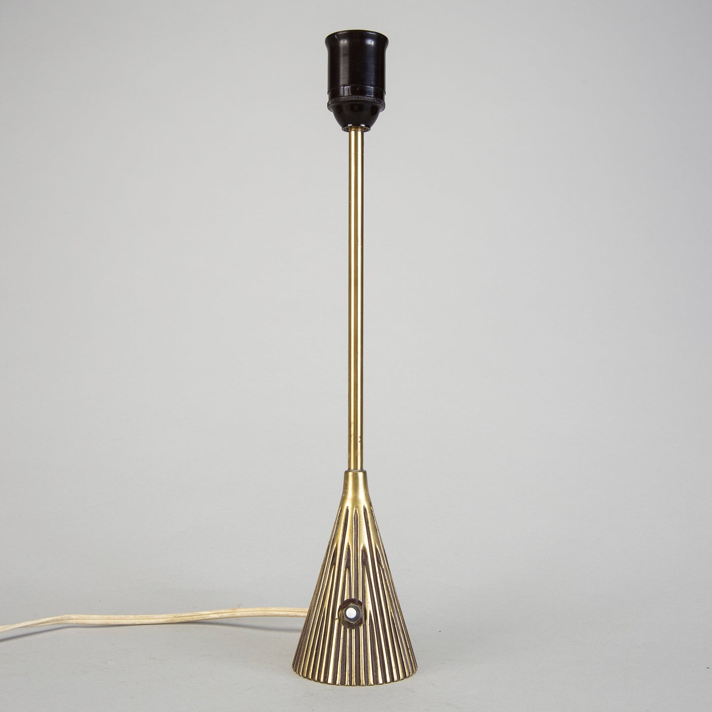 ASEA Cast Bronze Lamp by Sonja Katzin for ASEA Sweden 1960