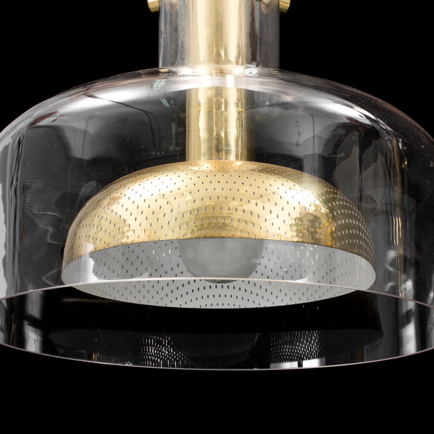 Anders Pehrson chandelier "Crystal" for Atelj Lyktan 1970