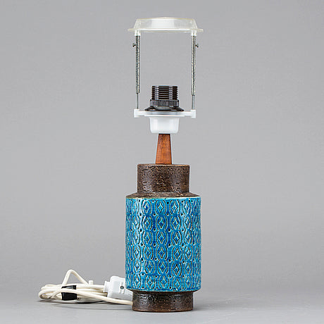 Aldo Londi for Bitossi Ceramic Lamp Italy 1960s Signed