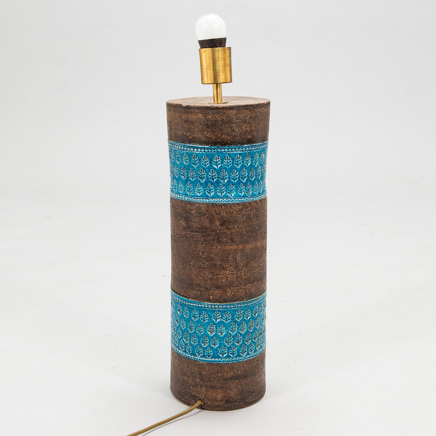 Aldo Londi Table Lamp for Bitossi ceramic Italy 1960