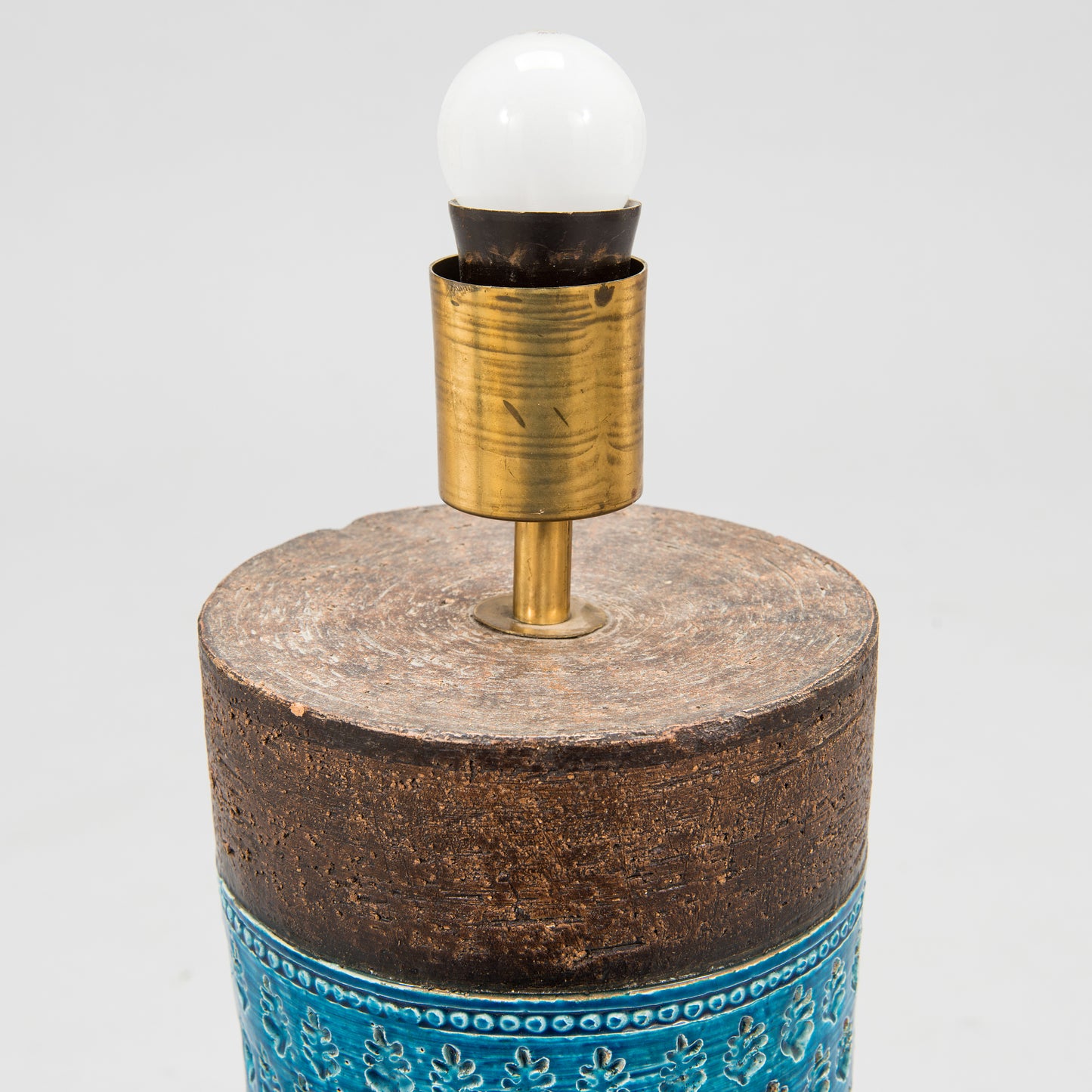 Aldo Londi Table Lamp for Bitossi ceramic Italy 1960