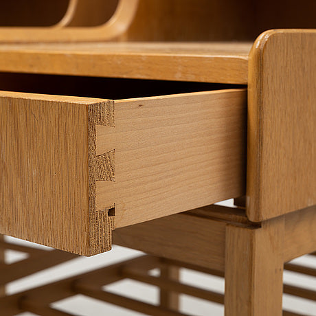 Oak Bedside Table a Pair Anonymous, Sweden, 1960
