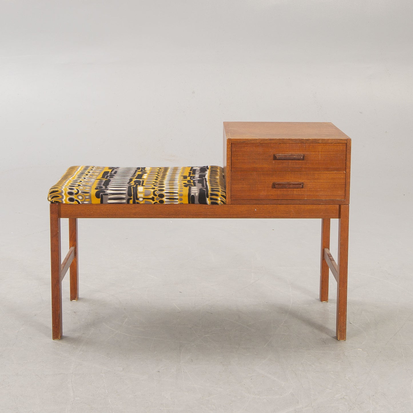 Teak Bench and Chest by Tingstrom Sweden, 1960