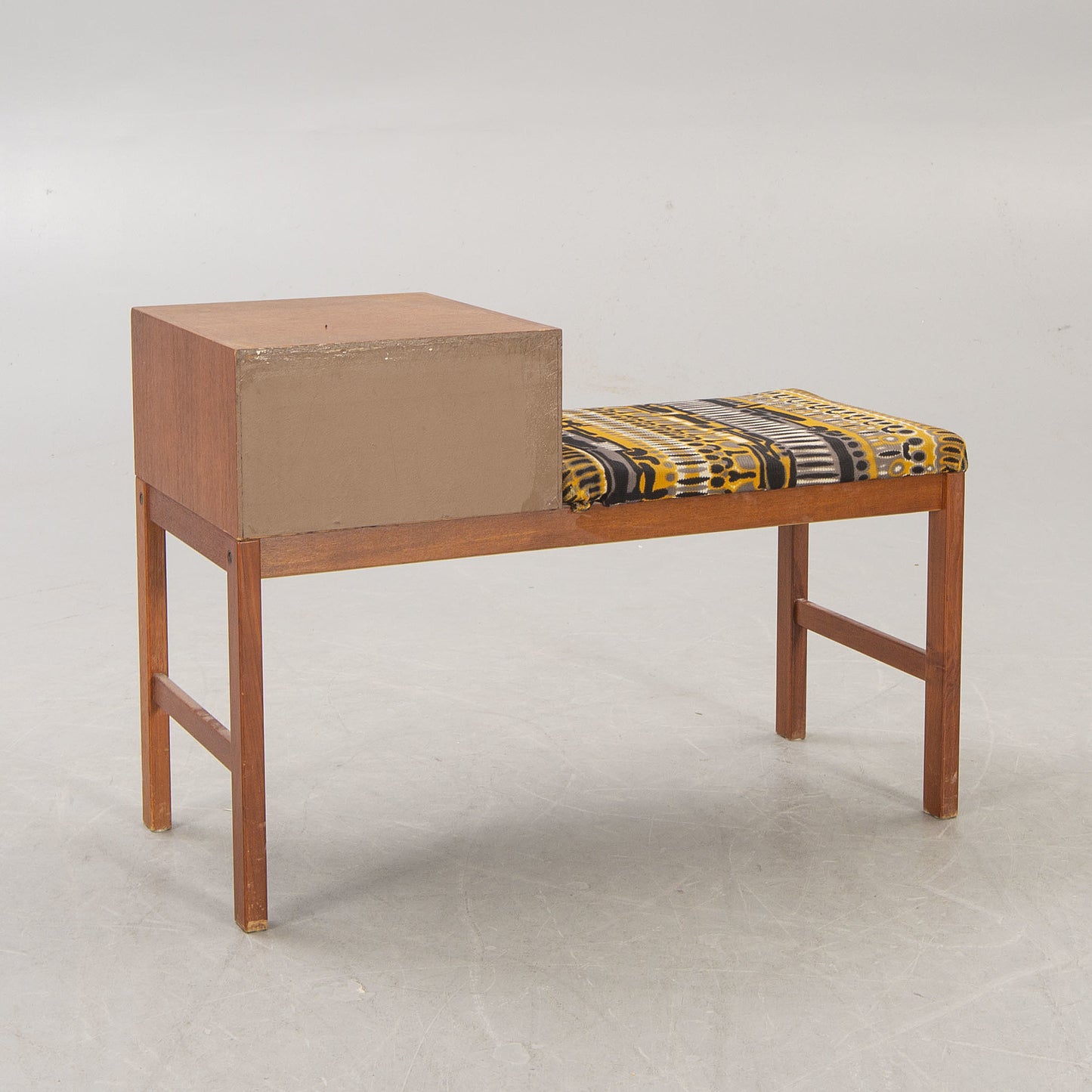 Teak Bench and Chest by Tingstrom Sweden, 1960