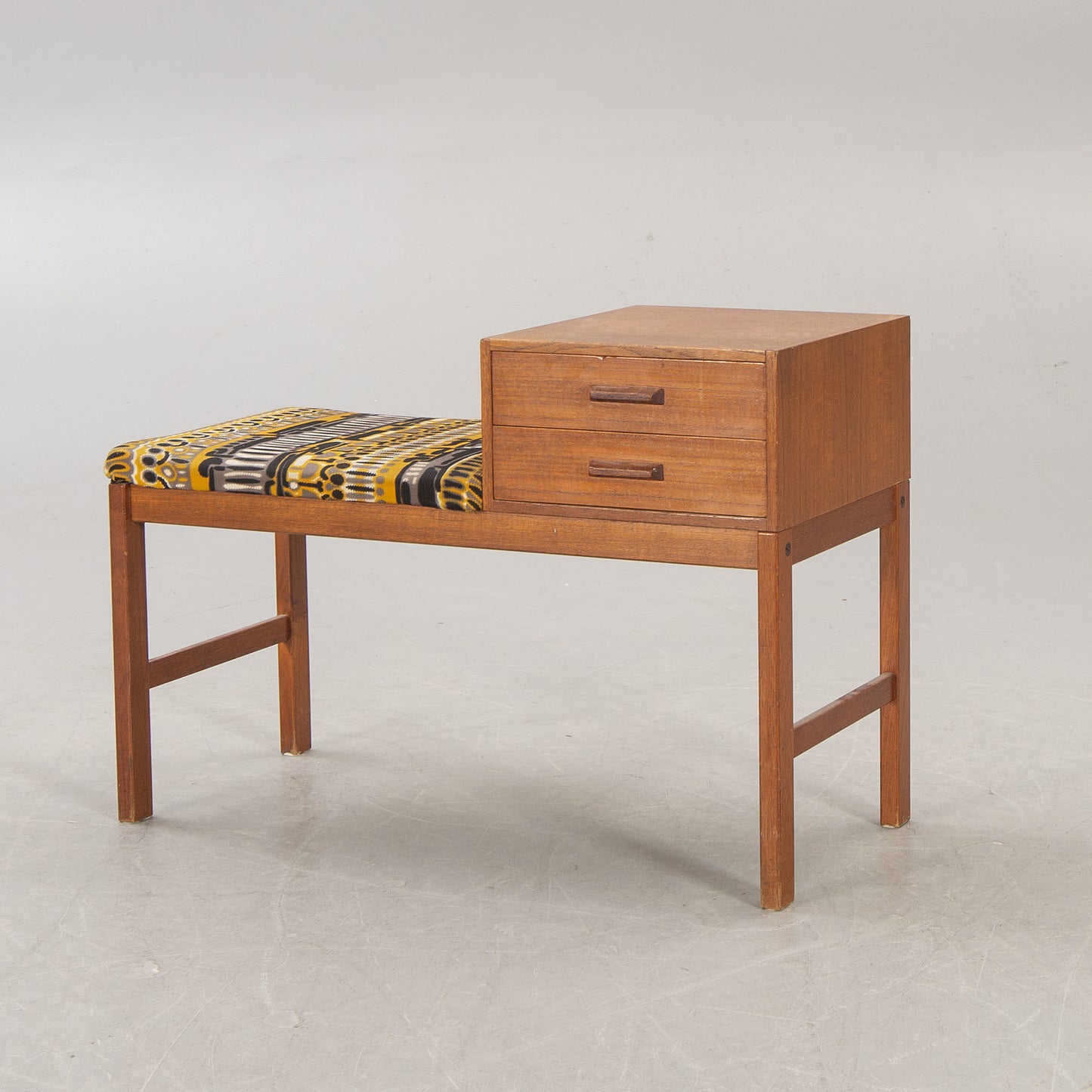 Teak Bench and Chest by Tingstrom Sweden, 1960