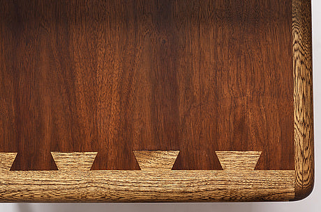 Andre Bus a Pair of 'Acclaim' Walnut Side Tables Forlane USA 1960