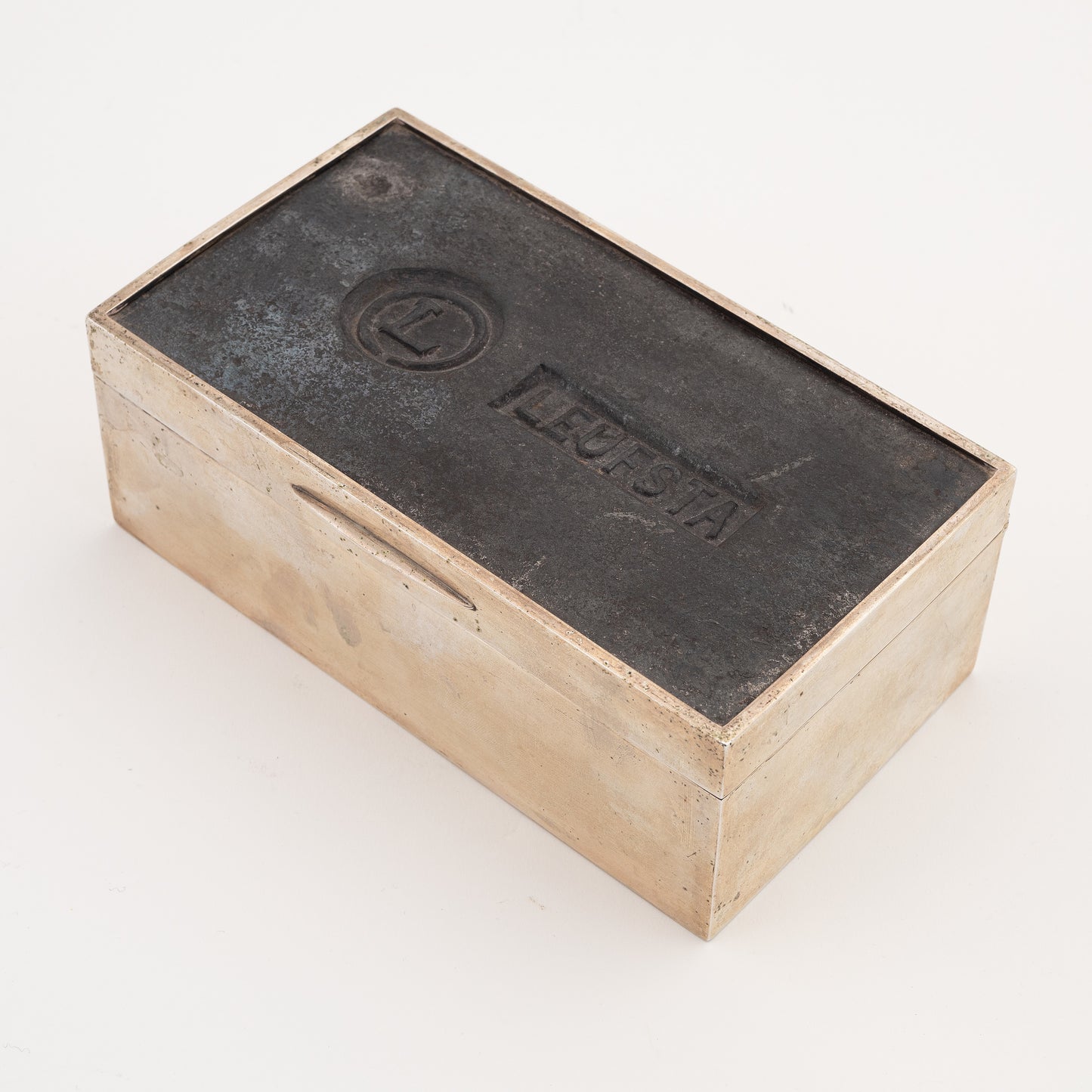 Unique Silver Box by K Anderson Stockholm Sweden 1932 Signed