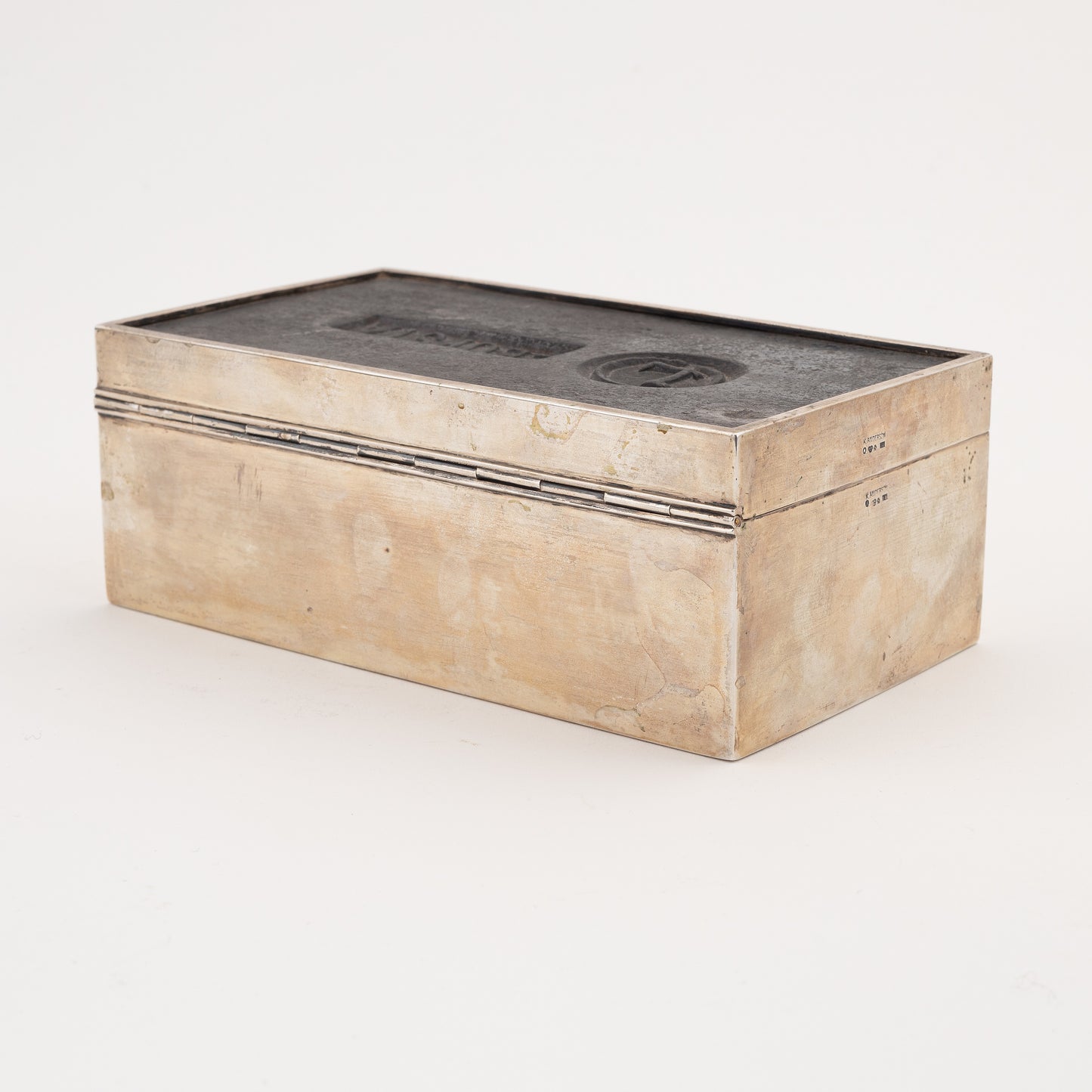 Unique Silver Box by K Anderson Stockholm Sweden 1932 Signed