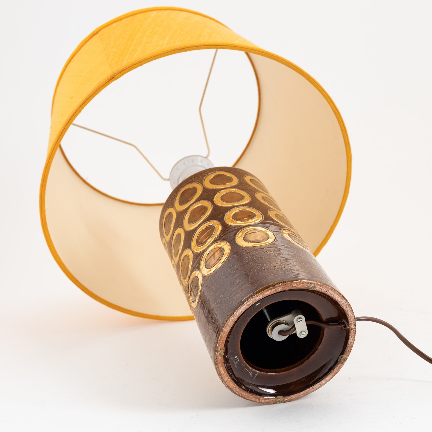 Aldo Londi Table Lamp in Ceramic for Bitossi, Italy, 1960