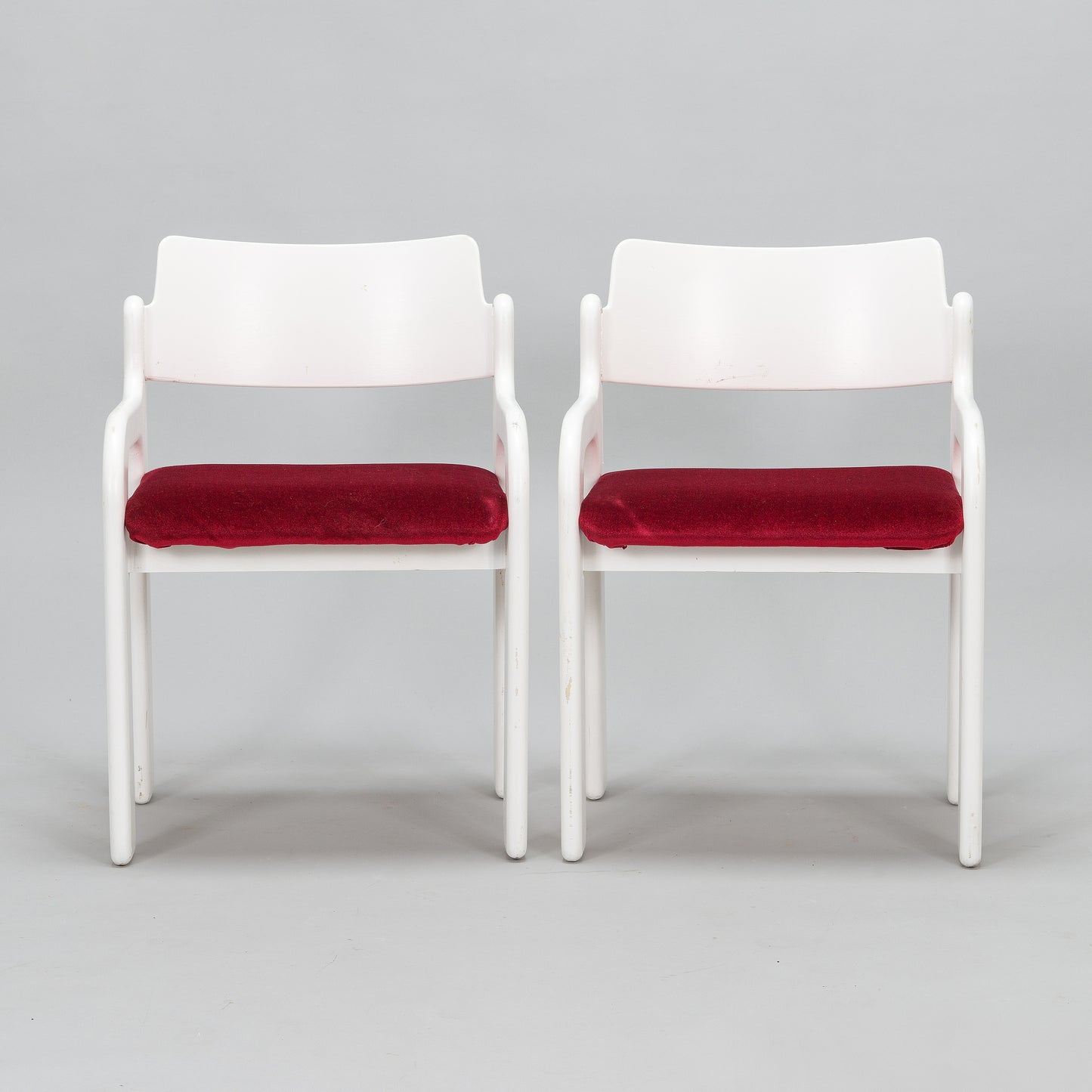 Eero Aarnio Dining chairs 'Flamingo' for Asko set of 2 Finland 1970s