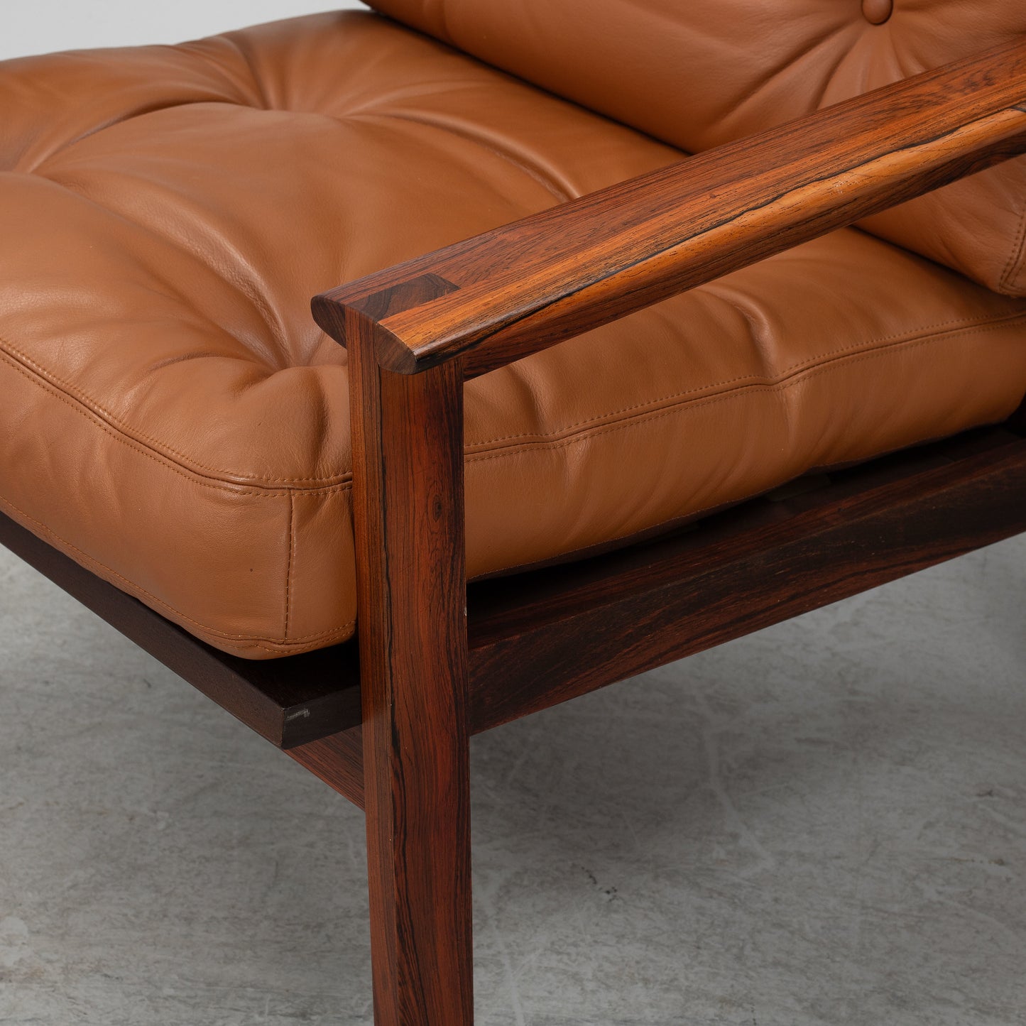 Illum Wikkelso pair of 'Capella' armchairs - Denmark 1960