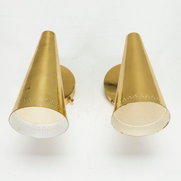 Wall light by KT Valaistus Kone Tukku Oy Finland 1960