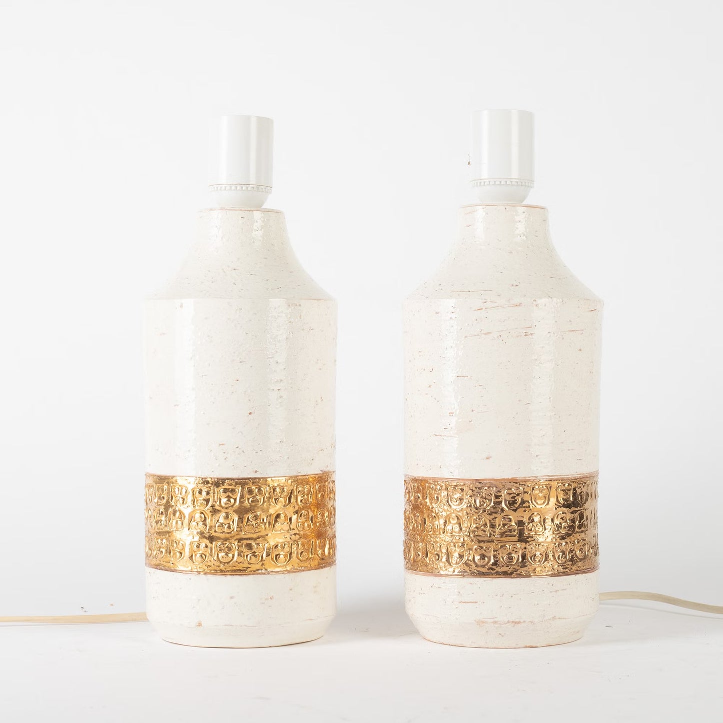 Aldo Londi for Bitossi a pair ceramic Lamps Sweden 1960