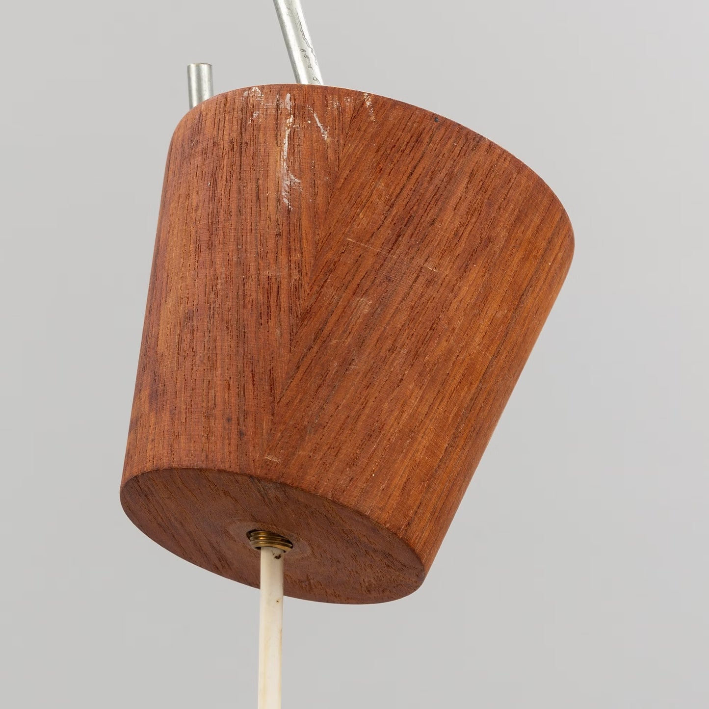 Teak chandelier Anonymous artist Sweden 1960