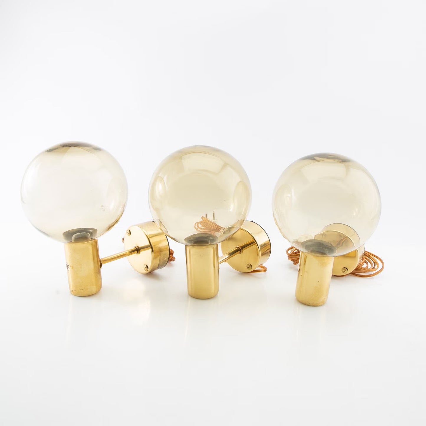 Hans-Agne Jakobsson Wall Lamps Model V-149 Sweden 1960