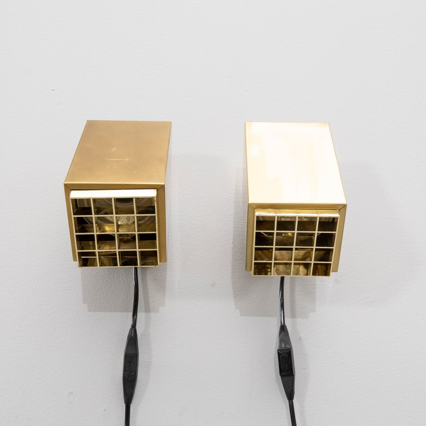 Hans Agne Jakobsson Elidus Wall Lamp Sweden 1960