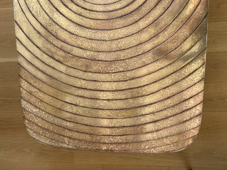 Ado Chale style " Goutte d'eau" large table Belgium 1980