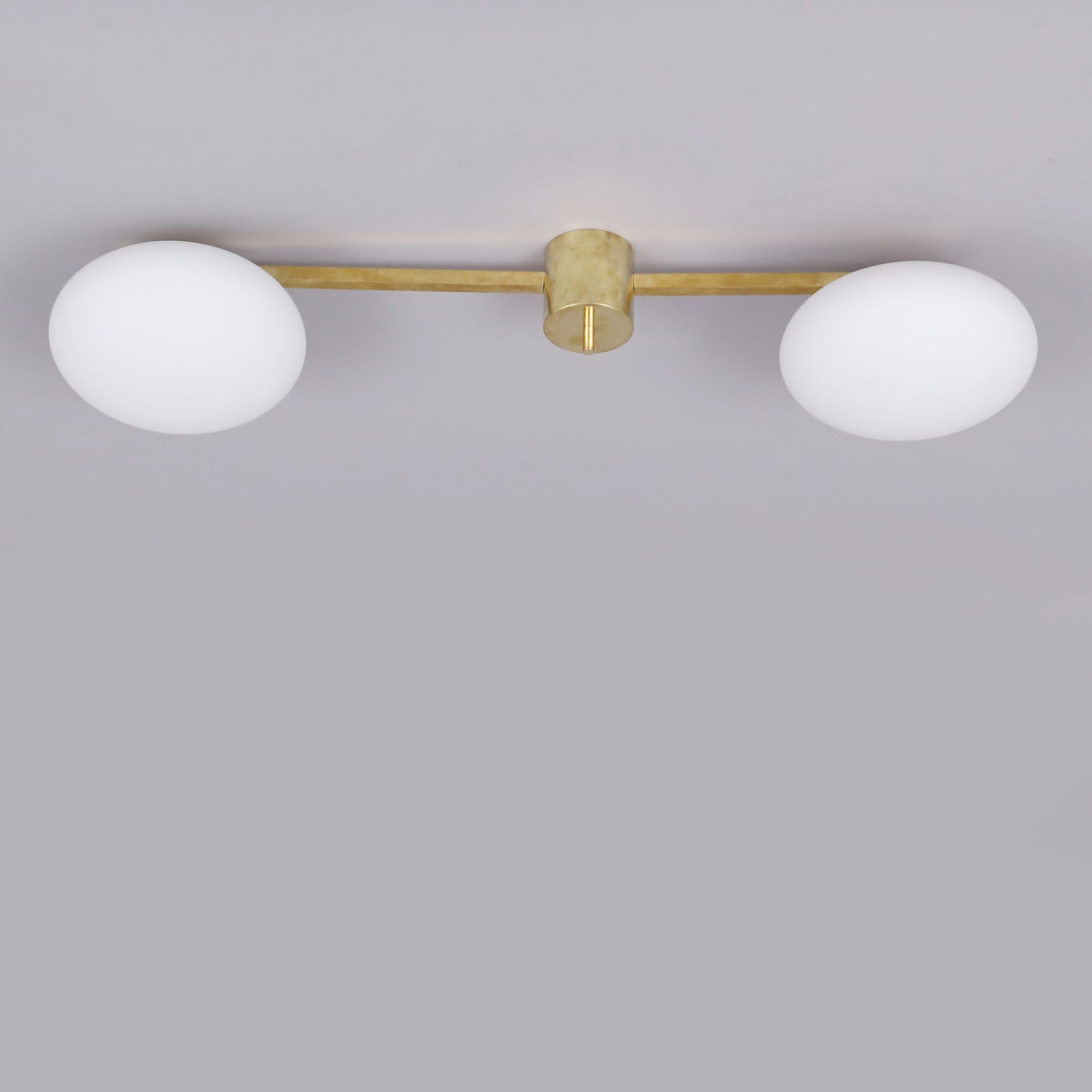 Ceiling Light "2 luna " Italy 1990s