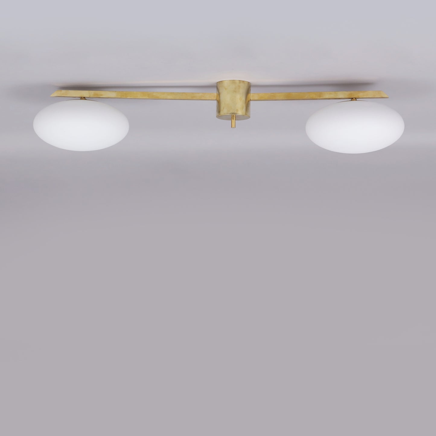 Ceiling Light "2 luna " Italy 1990s