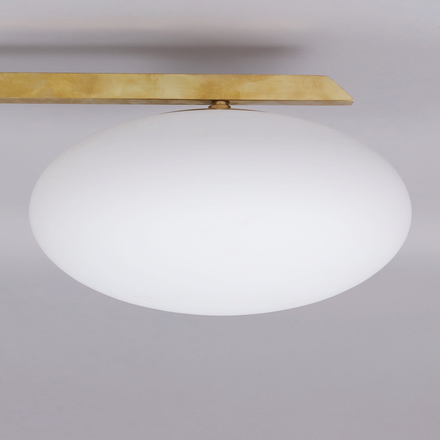 Ceiling Light "2 luna " Italy 1990s