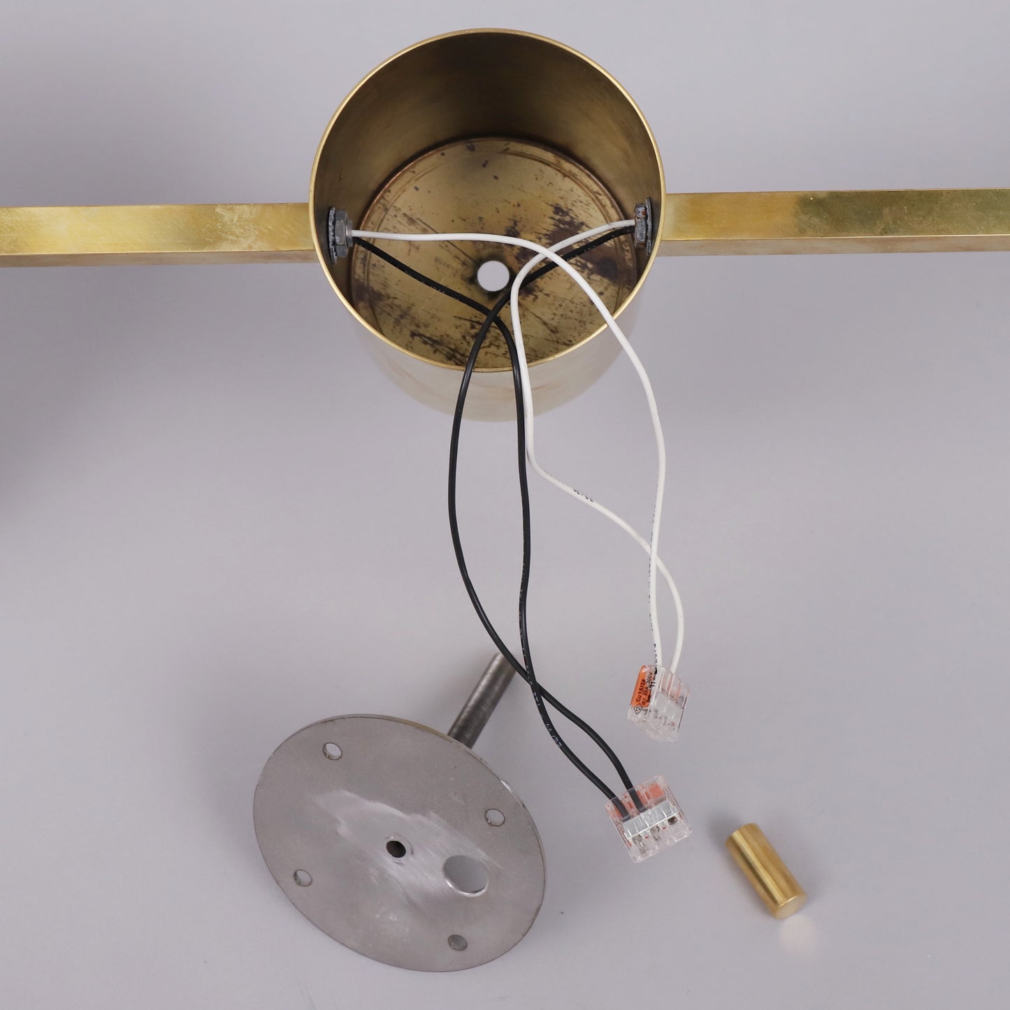 Ceiling Light "2 luna " Italy 1990s
