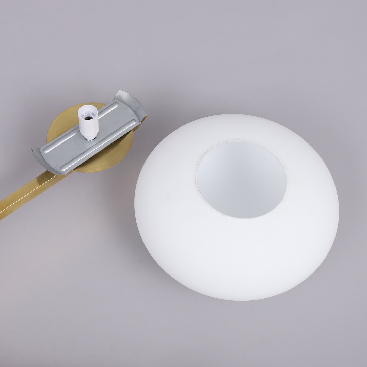 Ceiling Light "2 luna " Italy 1990s