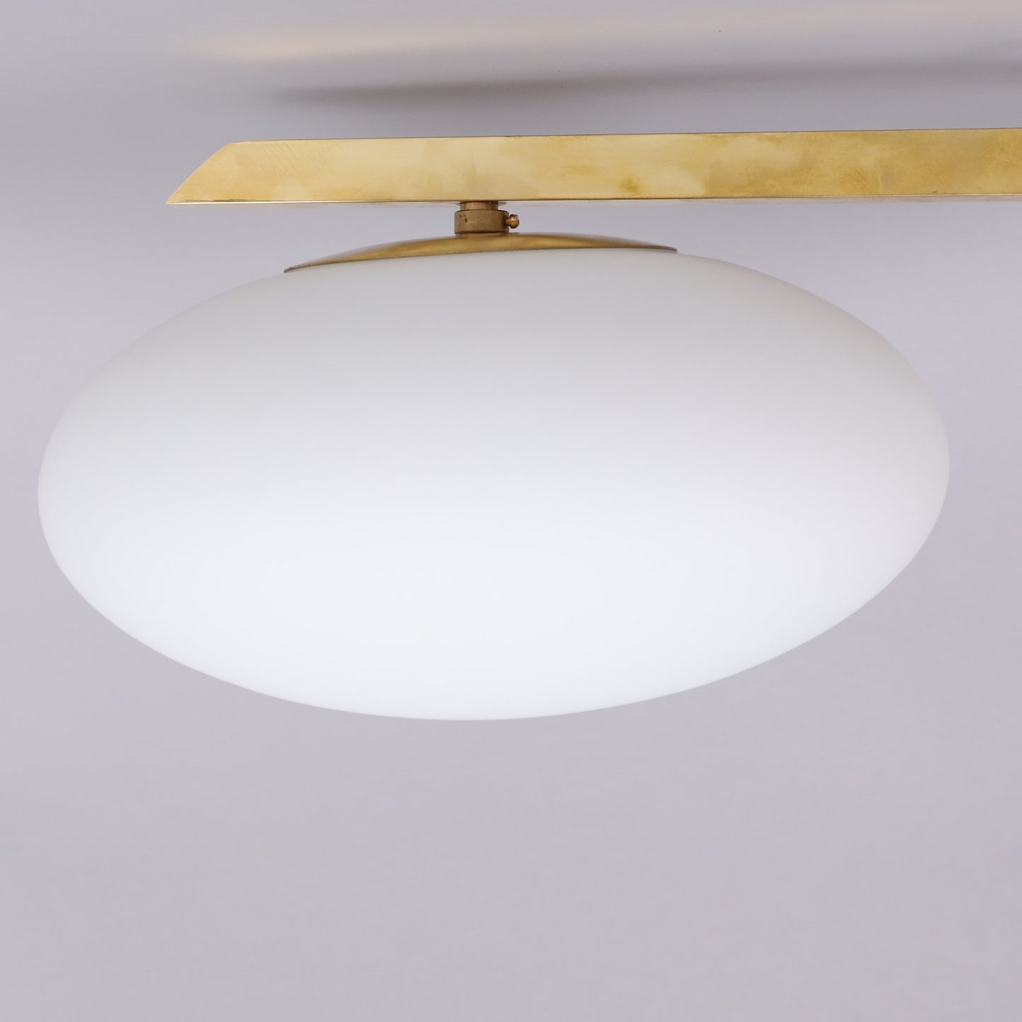 Asymmetric Ceiling Light in the Style of Angelo Lelli Made in Italy 1990s/2000s