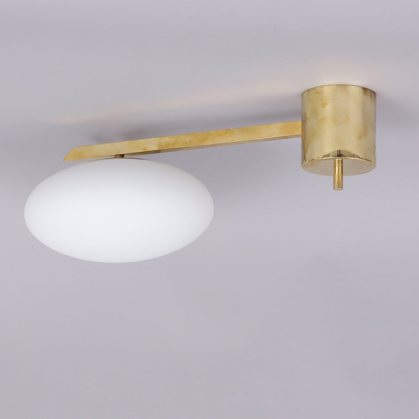 Asymmetric Ceiling Light in the Style of Angelo Lelli Made in Italy 1990s/2000s