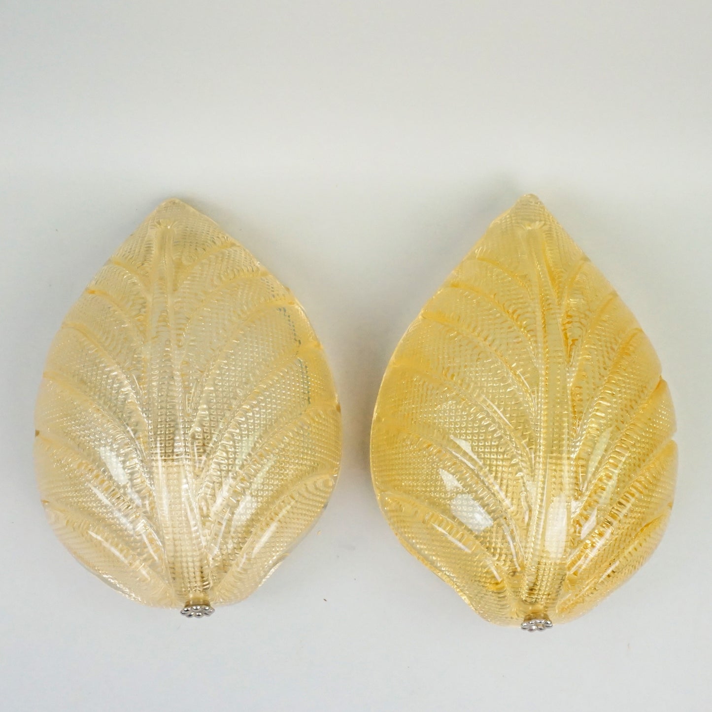 Fritz Kurz Sconces for Orrefors a Pair Sweden, 1960