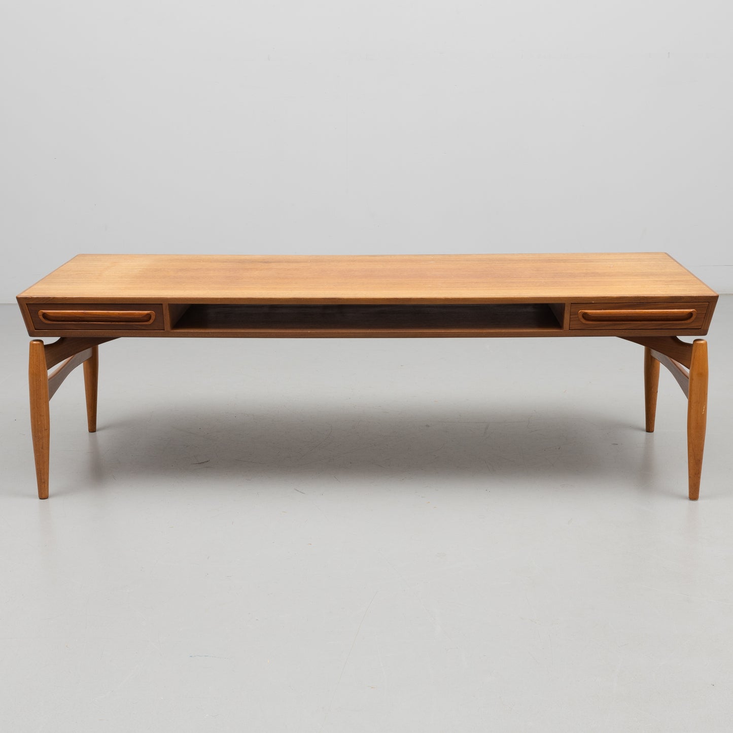 Johannes Andersen teak coffee table, for AB Trensums Sweden 1960