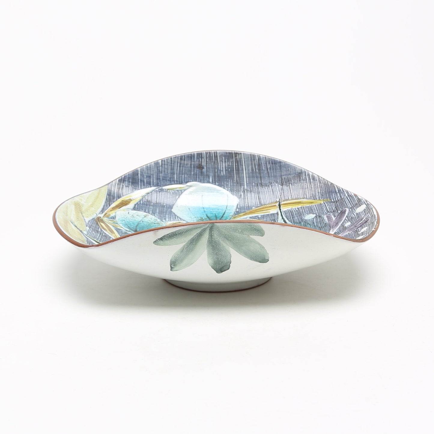 Tilgmans hand painted Ceramic Dish Sweden 1960