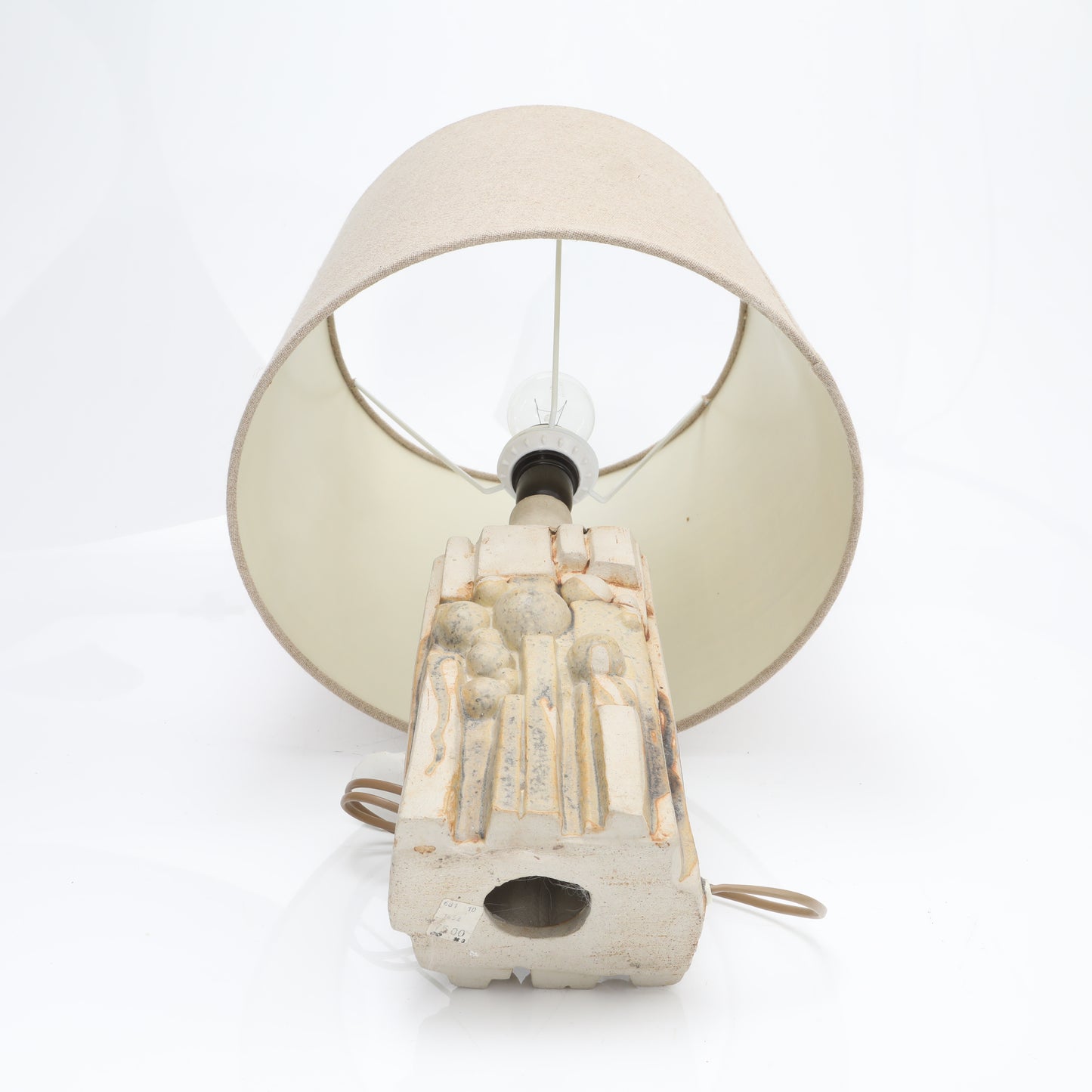 Bernard Rooke ceramic table lamp England 1960
