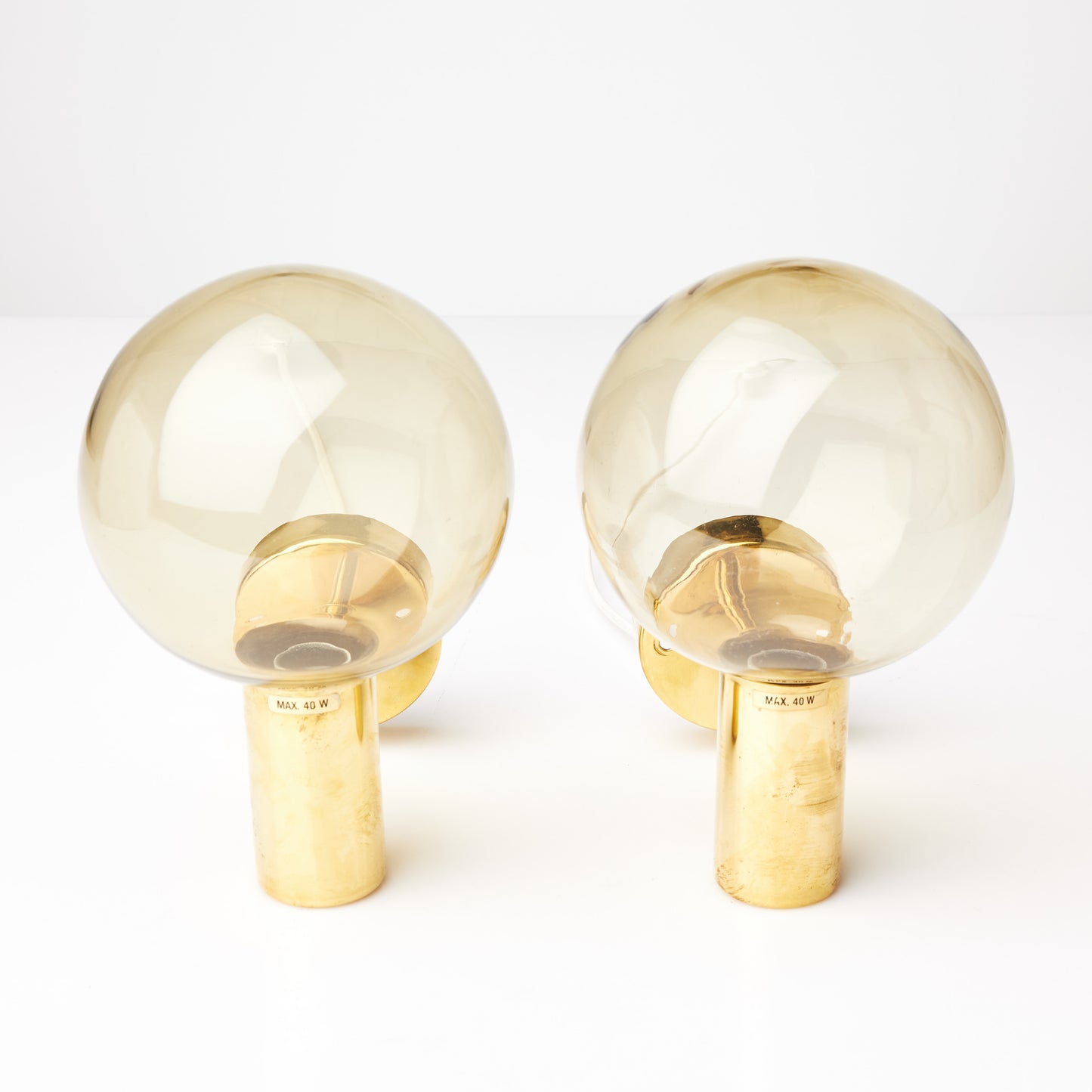 Hans-Agne Jakobsson Wall Lamps Model V-149 Sweden 1960