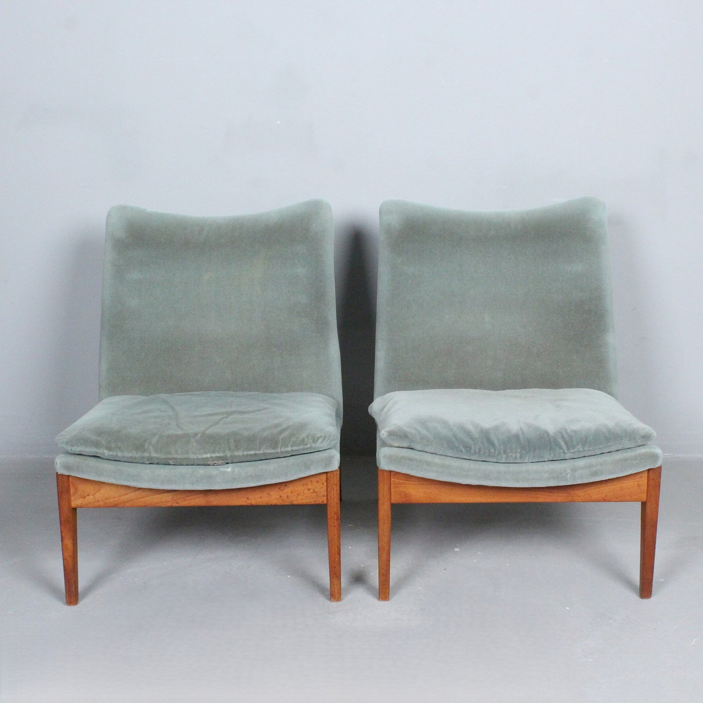 Finn Juhl Teak armchair model FD 112 for France & Søn Sweden 1960 Marked