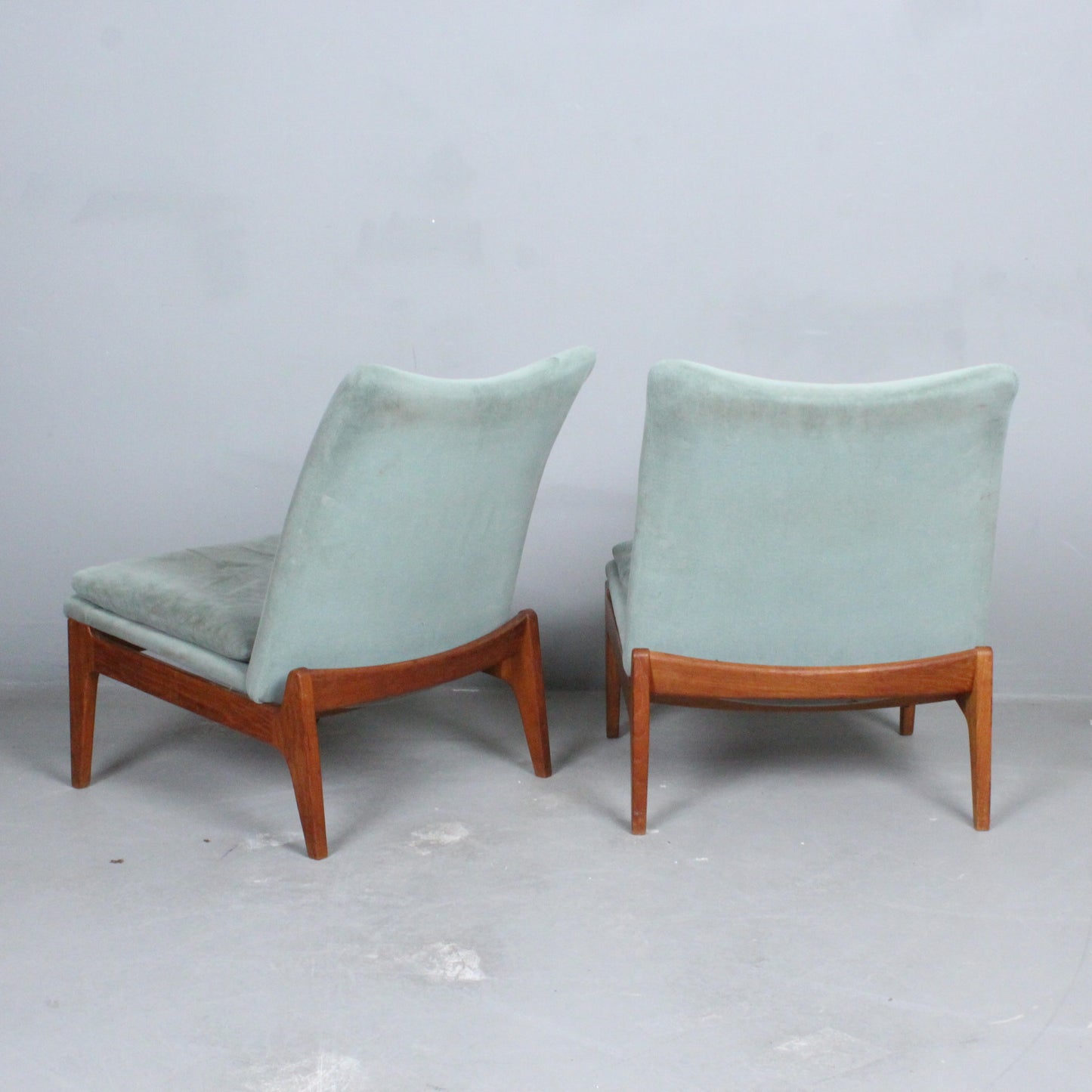 Finn Juhl Teak armchair model FD 112 for France & Søn Sweden 1960 Marked