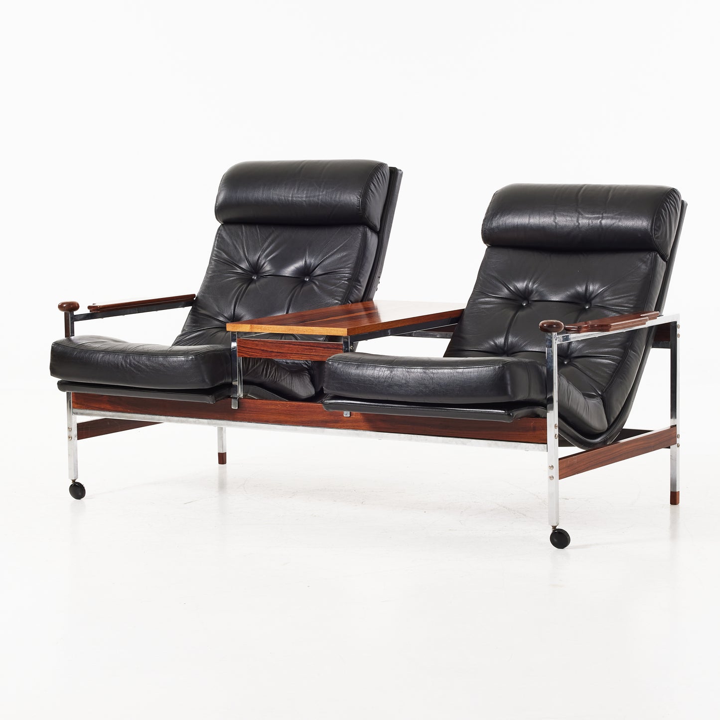 ERIC MERTHEN Sofa “Kronfotöljen” AB Dahléns Armchair Industry Denmark 1960