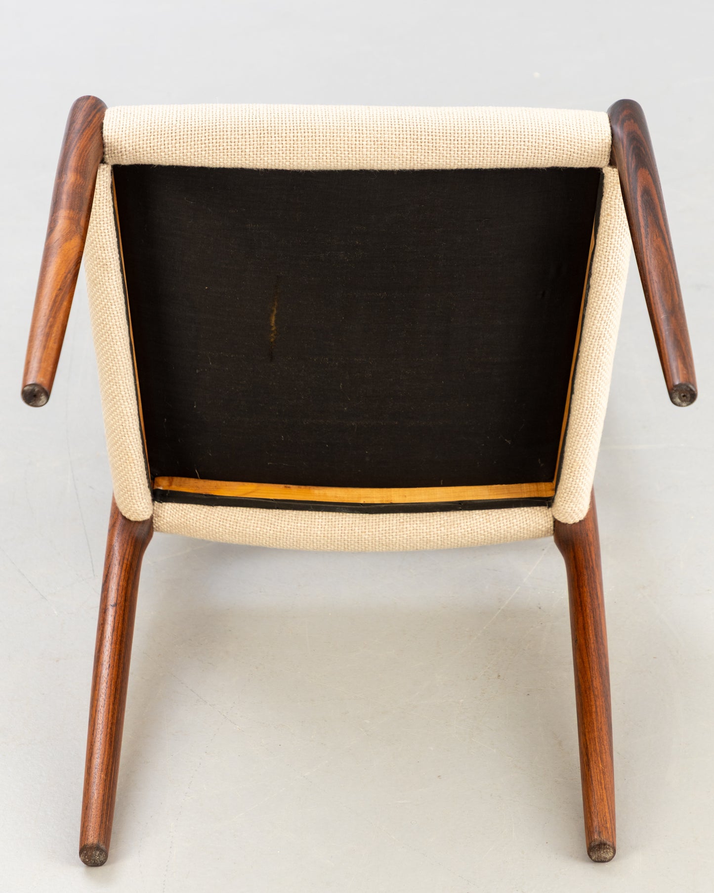 Niels Otto Moller chairs 'Model 82' in Rosewood Denmark 1960