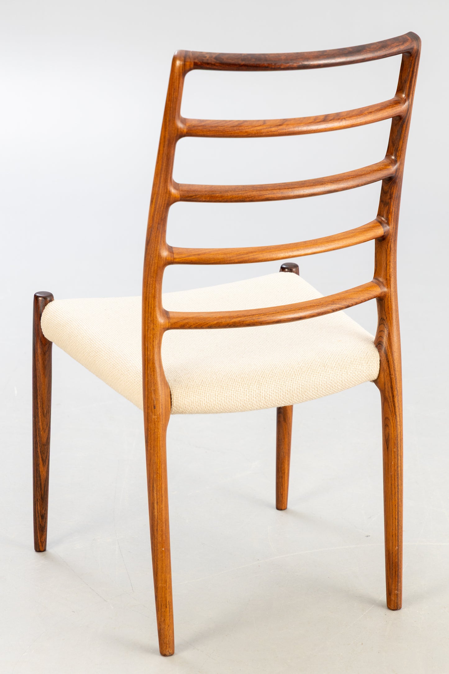 Niels Otto Moller chairs 'Model 82' in Rosewood Denmark 1960