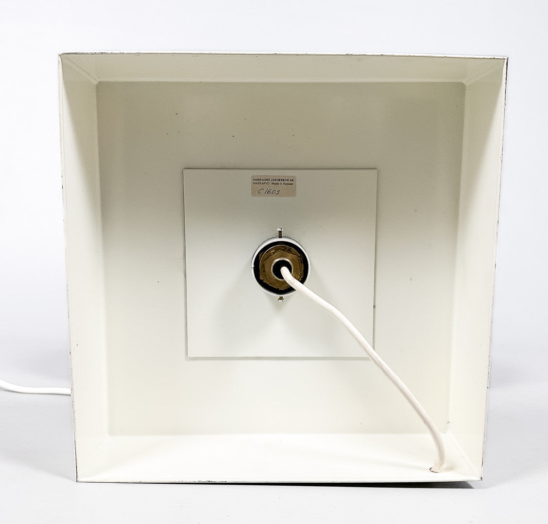 HANS AGNE JAKOBSSON table lamp model C 1603 Sweden 1960. Marqued