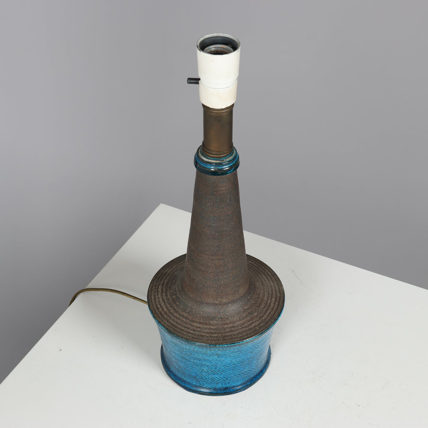 Nils Kahler table lamp made in Næstved, Denmark 1960