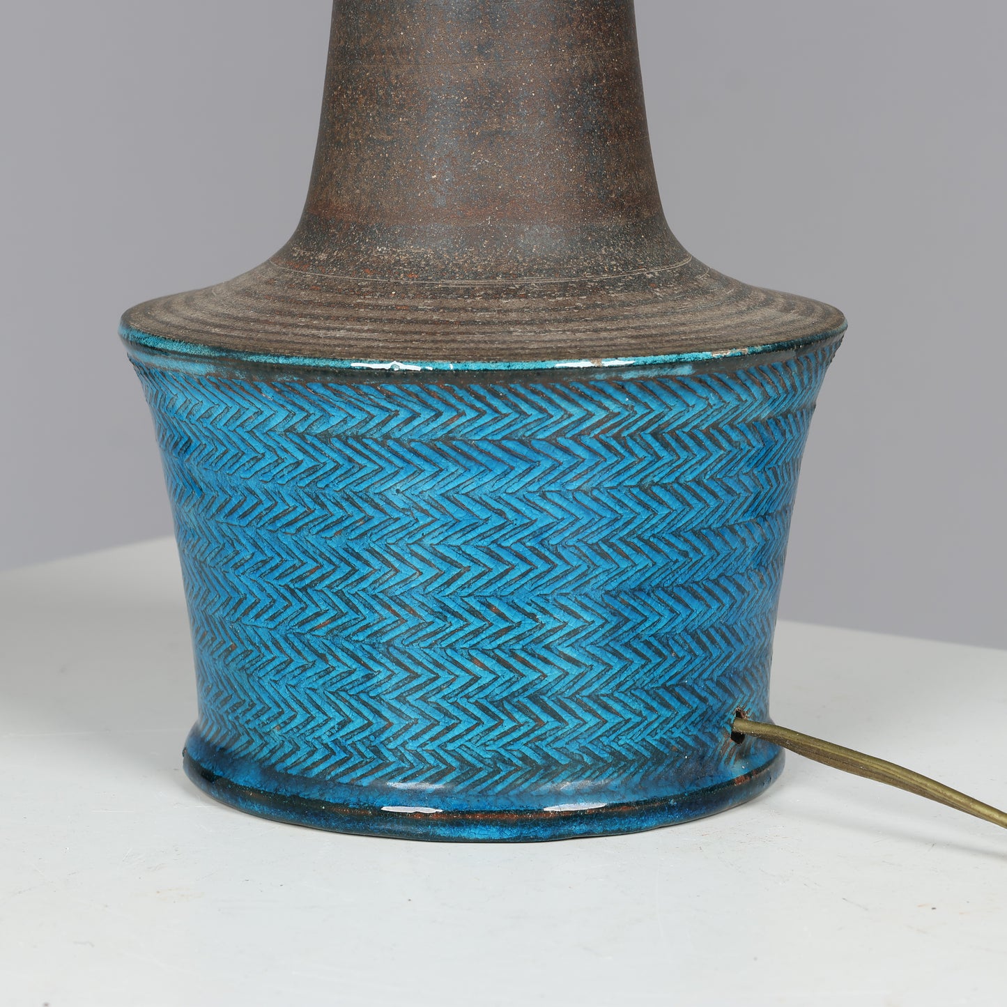 Nils Kahler table lamp made in Næstved, Denmark 1960