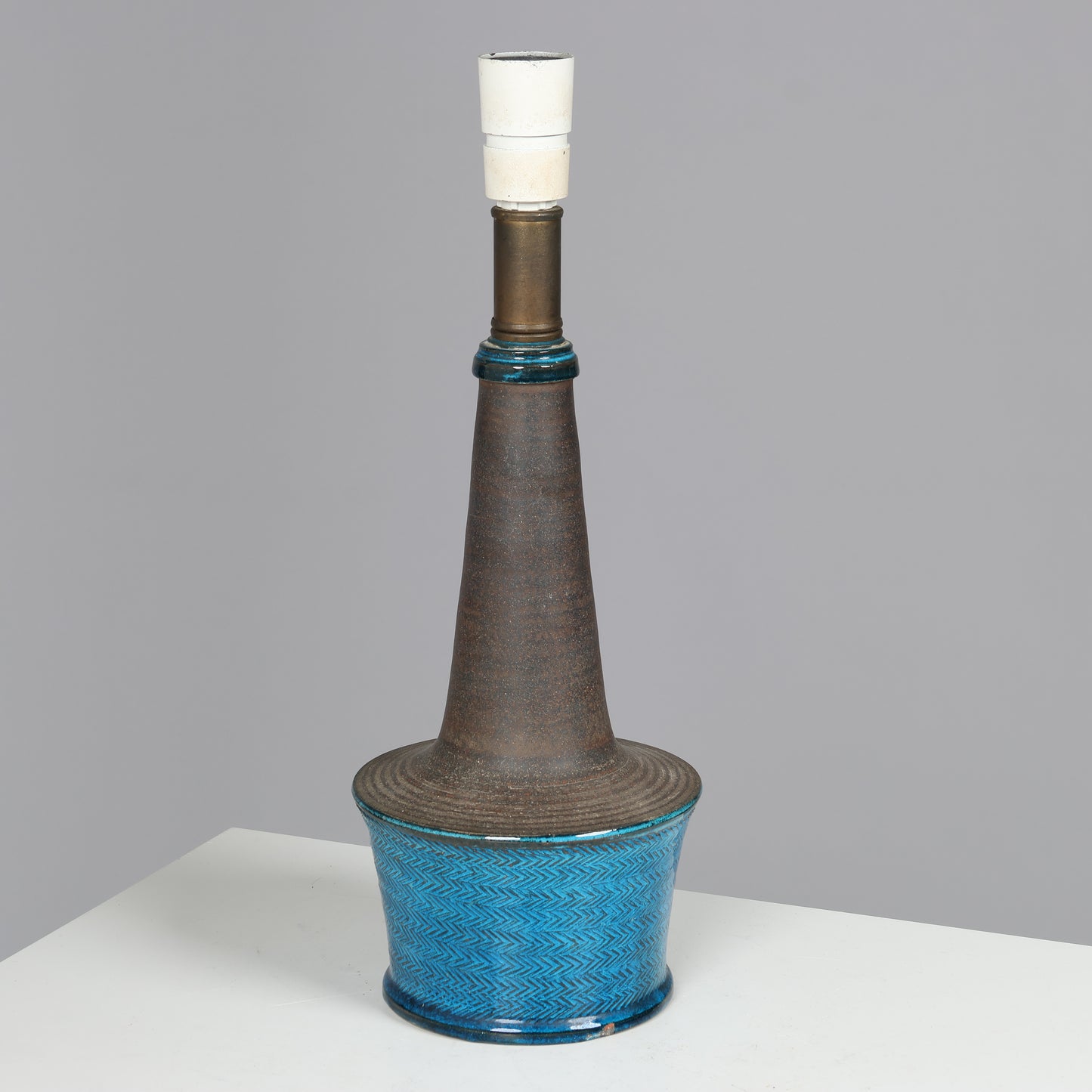 Nils Kahler table lamp made in Næstved, Denmark 1960