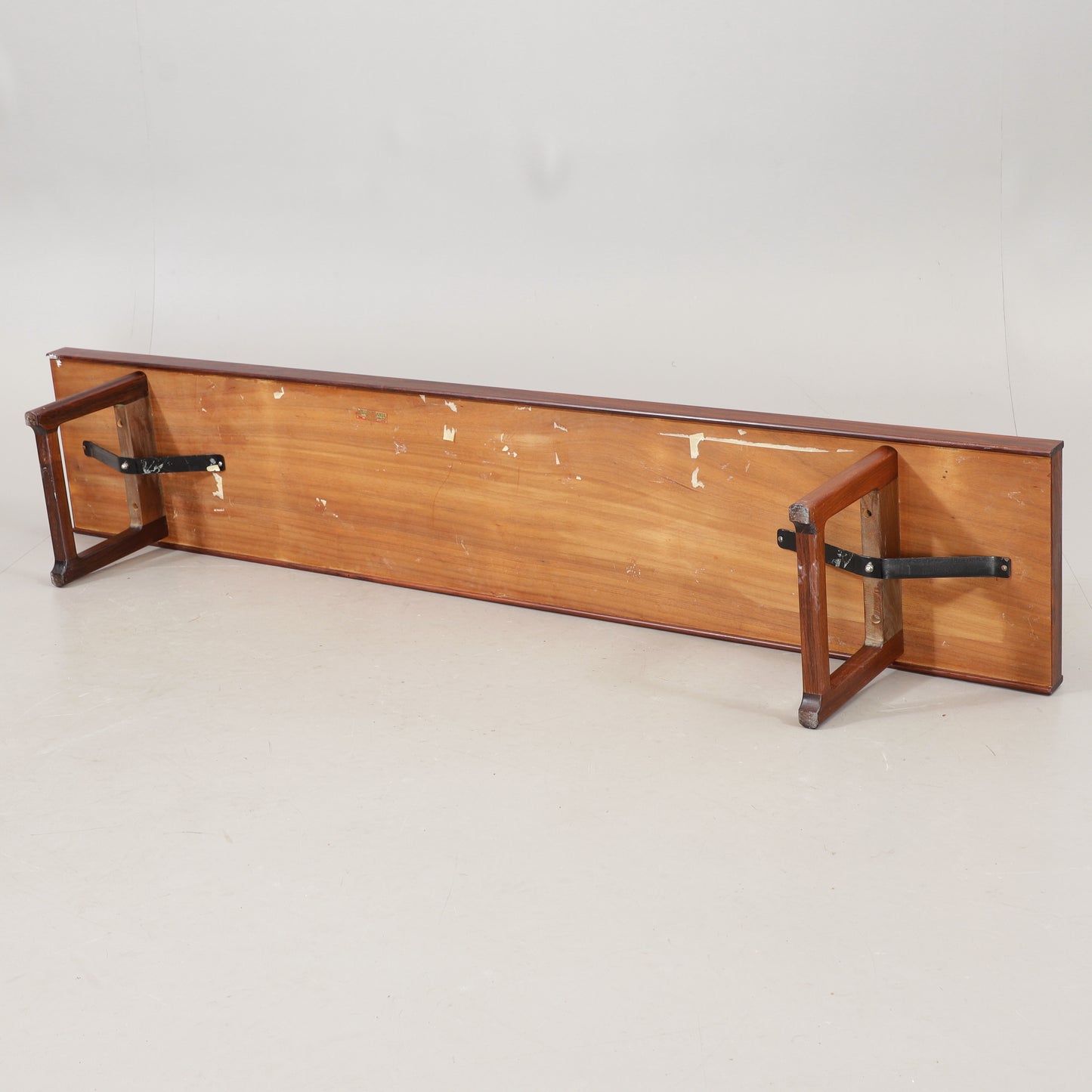 Torbjorn Afdal bench in Rosewood model “Krobo” 2m for Bruksbo, Norway, 1960s
