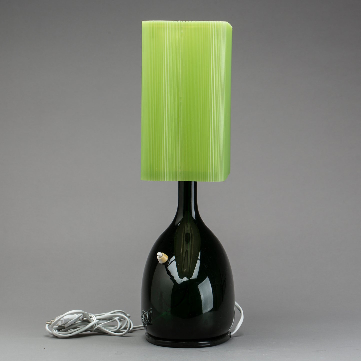 Table Lamp by Magnus Eleback Black Ceramic, Sweden, 1978