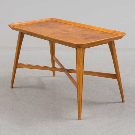 Oak and Birch Low Table Sweden, 1940