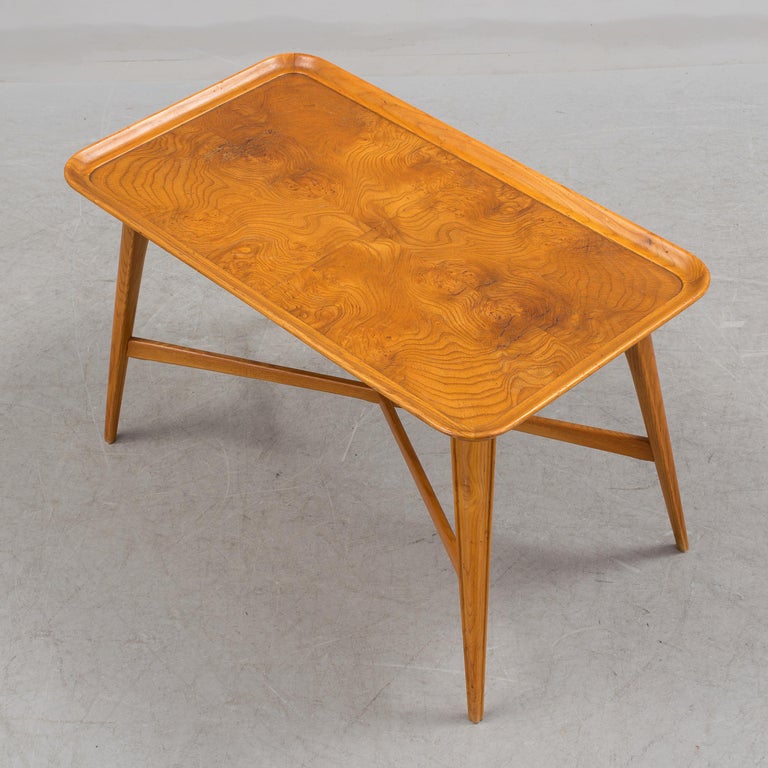 Oak and Birch Low Table Sweden, 1940