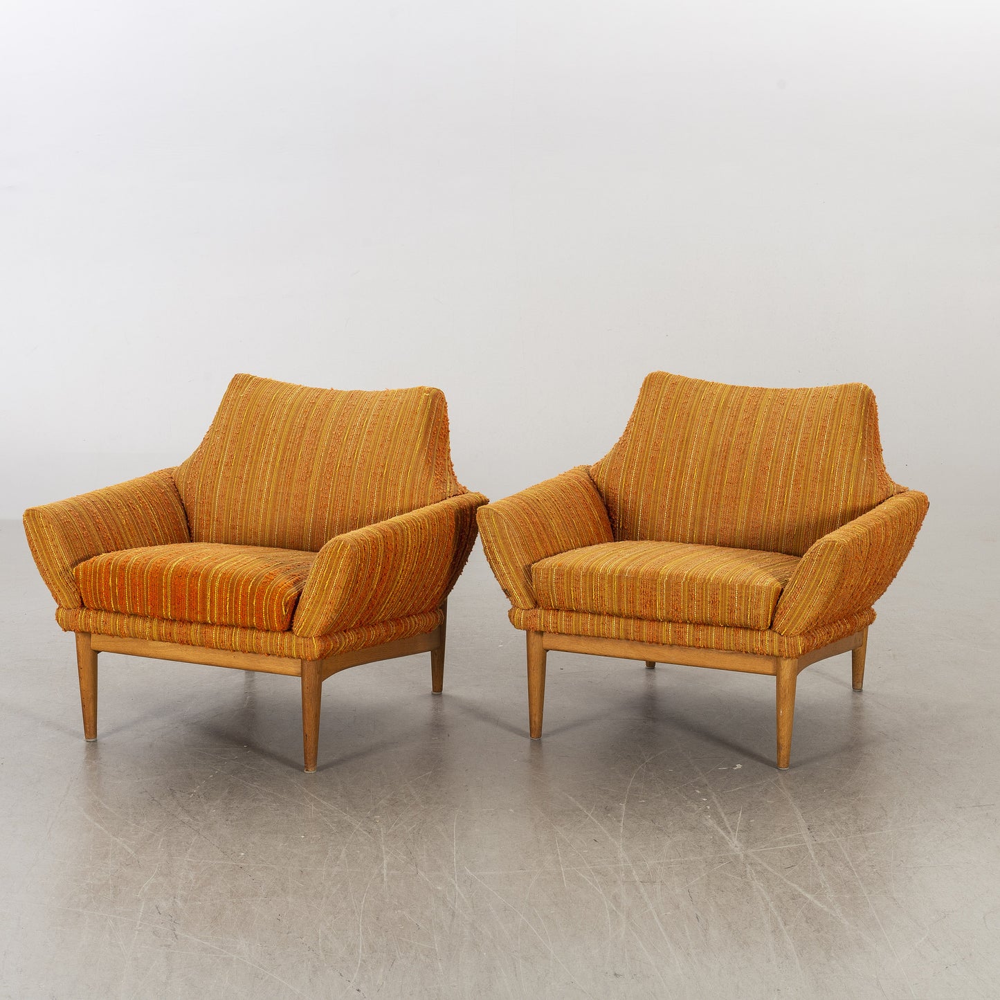 Armchair by Johannes Andersen for AB Trensums Fåtöljfabrik, a pair Sweden 1960