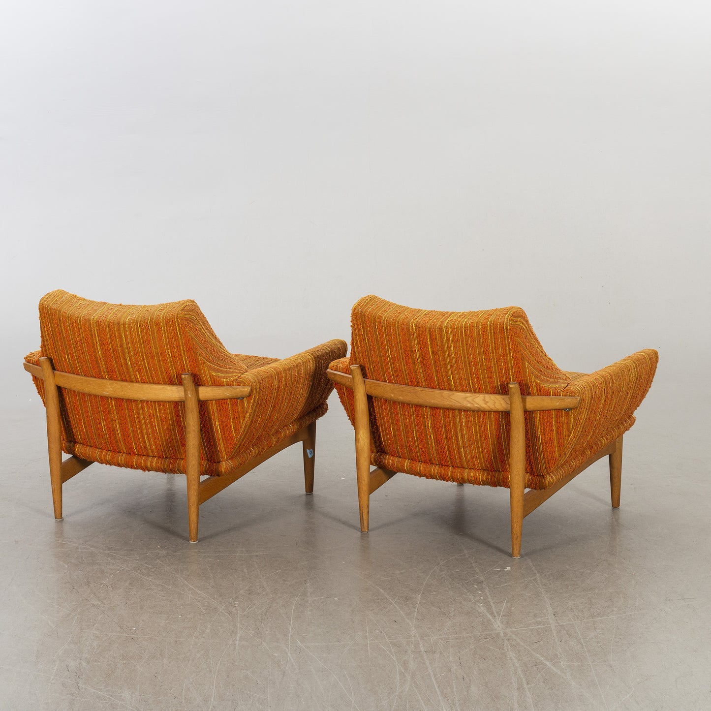 Armchair by Johannes Andersen for AB Trensums Fåtöljfabrik, a pair Sweden 1960