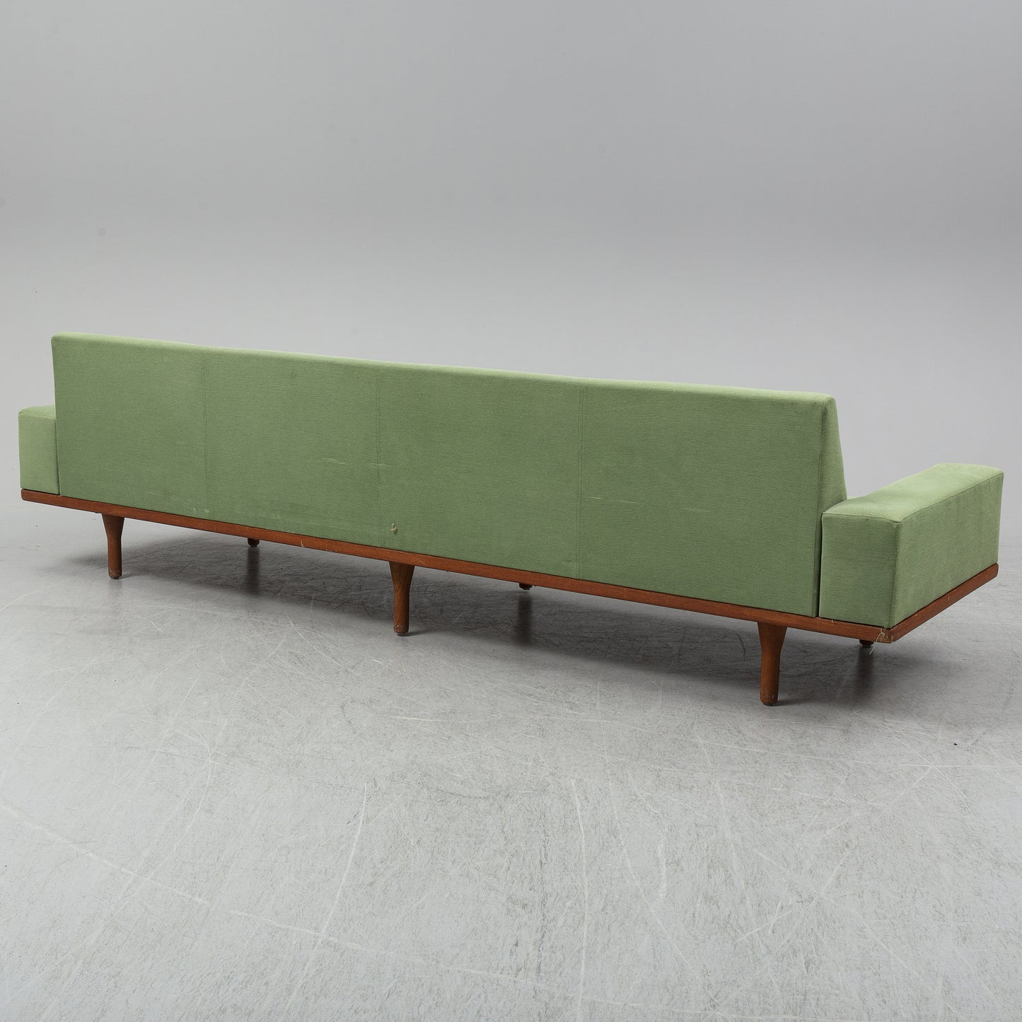 ILLUM WIKKELSØ, a sofa 'Australia Modell 50-4' for Søren Willadsen, with ottoman