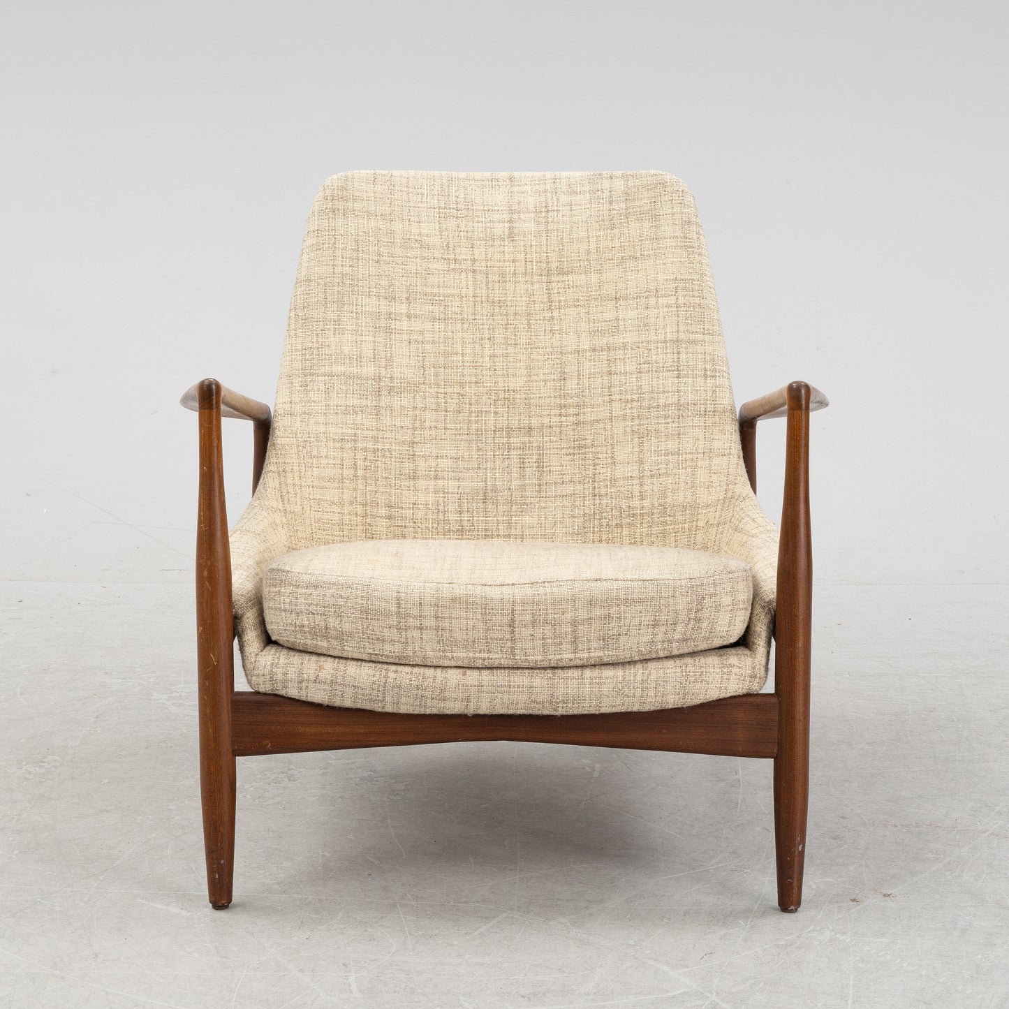 Ib Kofod Larsen, Easy Chair "Seal" or"Sälen" Produced by OPE Sweden 1960